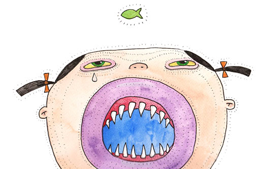 Illustration ansehen bild Einfach so