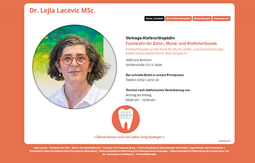 Projekt ansehen Projektbild Zahnfachärztin