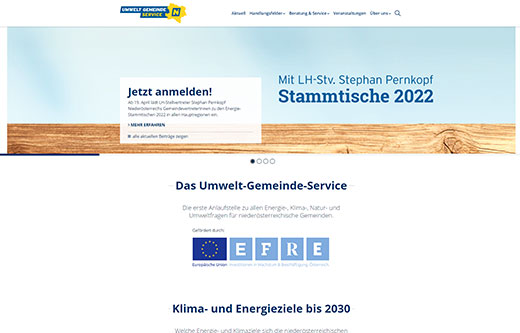 Projekt ansehen Projektbild Umweltgemeinde NÖ